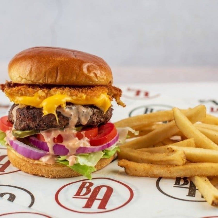 Badass AMW — America's Most Wanted burger