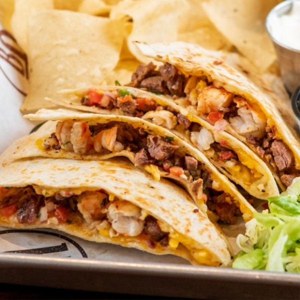 Stampede Surf & Turf Quesadilla